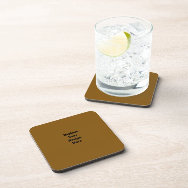 Create Your Own Brown Coaster (Right Side)