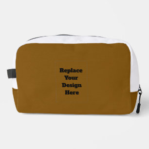 Create Your Own Brown Dopp Kit