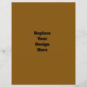 Create Your Own Brown Flyer