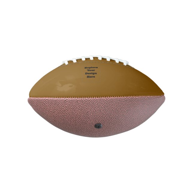 Create Your Own Brown Football (Rotated 270)