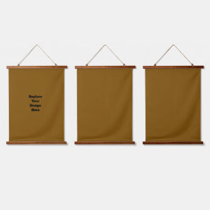 Create Your Own Brown Hanging Tapestry