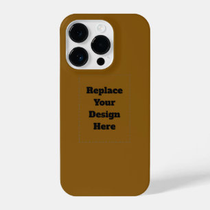 Create Your Own Brown iPhone 14 Pro Case