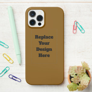 Create Your Own Brown iPhone 12 Pro Max Case
