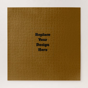 Create Your Own Brown Jigsaw Puzzle