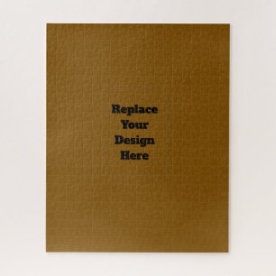Create Your Own Brown Jigsaw Puzzle