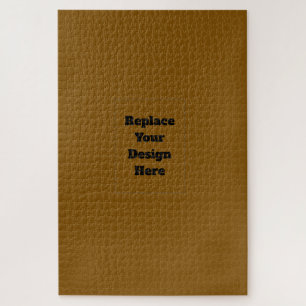 Create Your Own Brown Jigsaw Puzzle