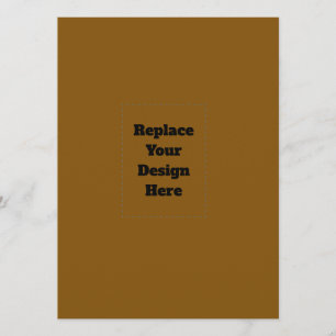 Create Your Own Brown Menu