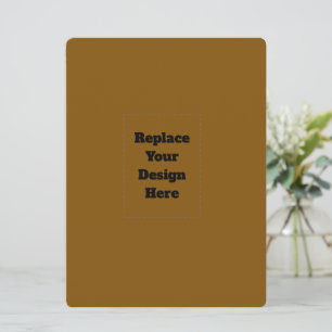 Create Your Own Brown Menu