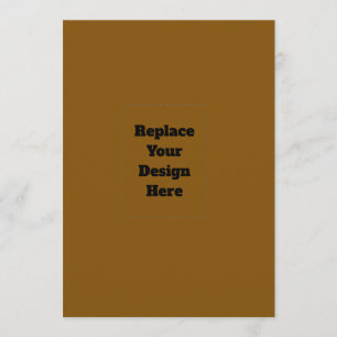 Create Your Own Brown Menu