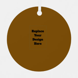 Create Your Own Brown Metal Tree Decoration