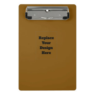 Create Your Own Brown Mini Clipboard