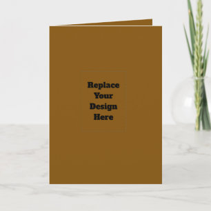 Create Your Own Brown Note Card