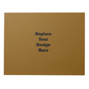 Create Your Own Brown Notepad