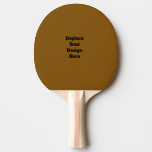 Create Your Own Brown Ping Pong Paddle