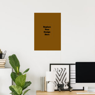 Create Your Own Brown Poster