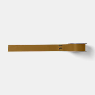 Create Your Own Brown Satin Ribbon