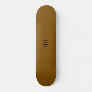 Create Your Own Brown Skateboard
