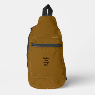 Create Your Own Brown Sling Bag