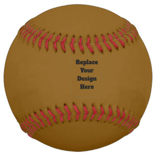 Create Your Own Brown Softball