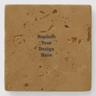 Create Your Own Brown Stone Coaster