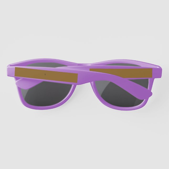 Create Your Own Brown Sunglasses (Back)