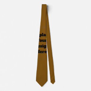Create Your Own Brown Tie