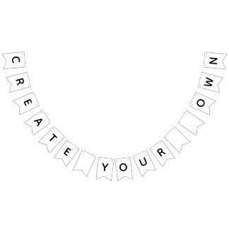 create your own bunting