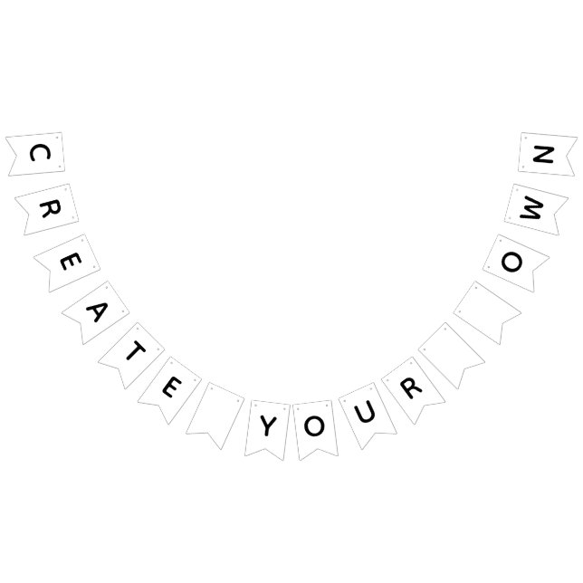 create your own bunting  (All)