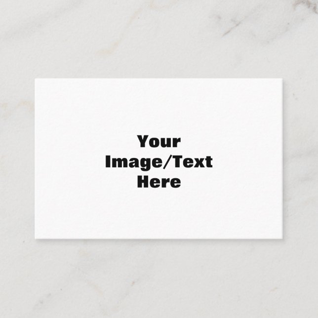 Create Your Own  Business Card (Front)