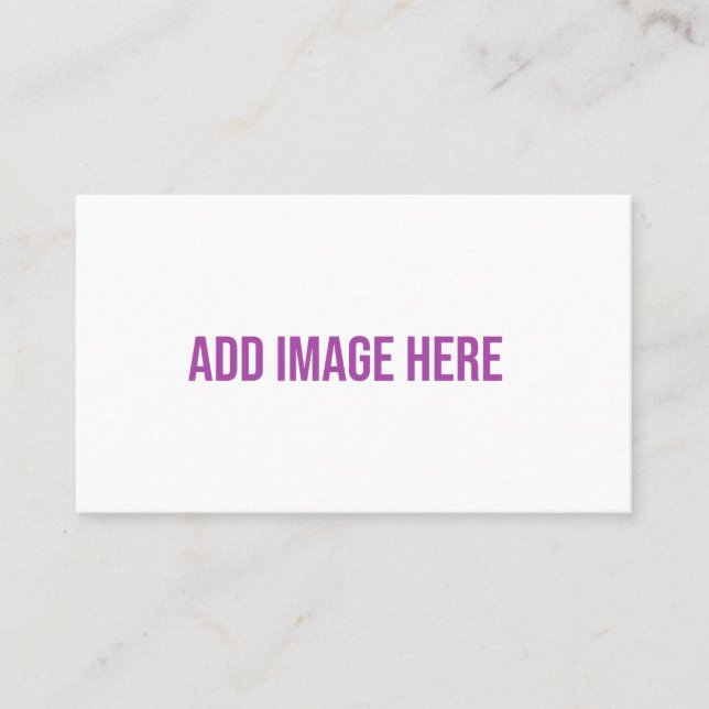 Create Your Own Business Card (Front)