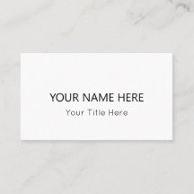 Create Your Own