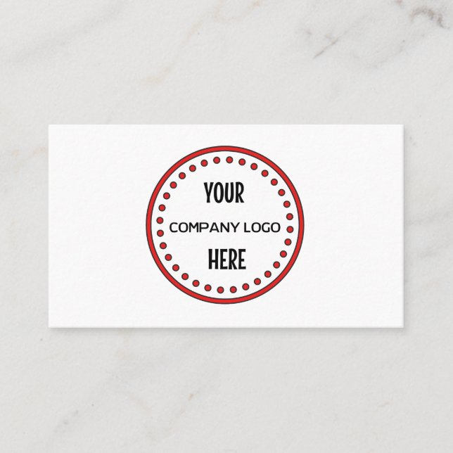 Create Your Own Business Card (Front)