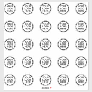 Create Your Own Business Logo Kiss-Cut Sticker