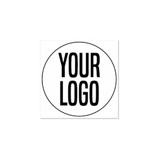 Create your own business logo rubber stamp