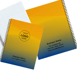 Create Your Own Business Name Logo Or Details Notebook