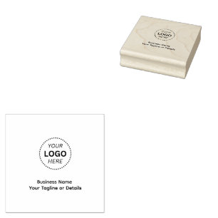 Create Your Own Business Name Logo Or Details Rubber Stamp