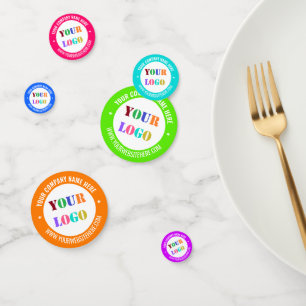 Create Your Own Business Party Confetti Template