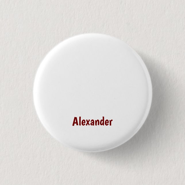Create Your Own Button (Front)