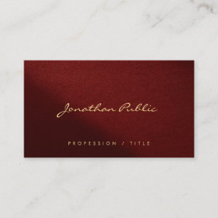 Create Your Own Calligraphy Script Business Card