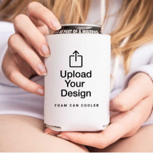 Create Your Own Can Cooler, Upload Your Image Cooler