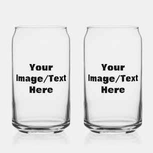 Create Your Own Can Glass
