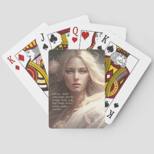 Create Your Own Cancer Sun Sign Zodiac Goddess Playing Cards