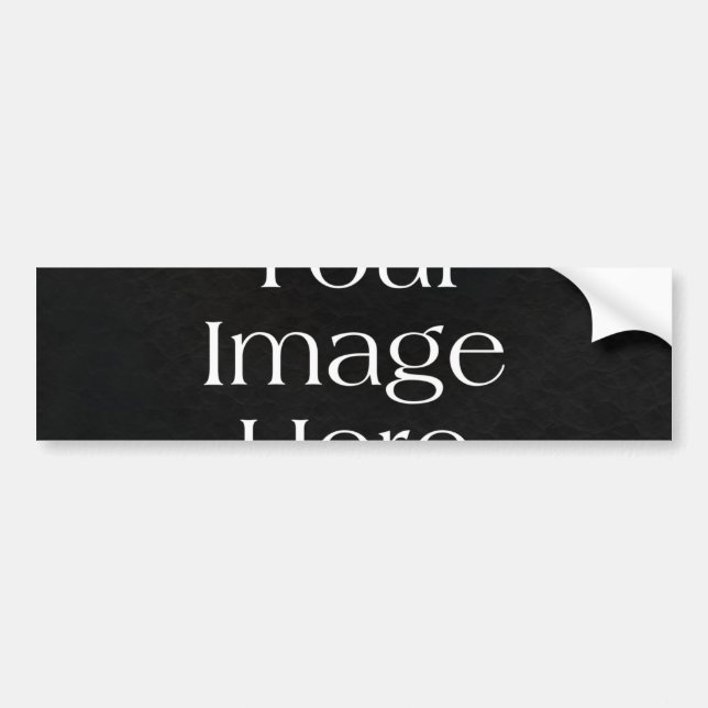 Create Your Own Car Magnet Bumper Sticker (Front)