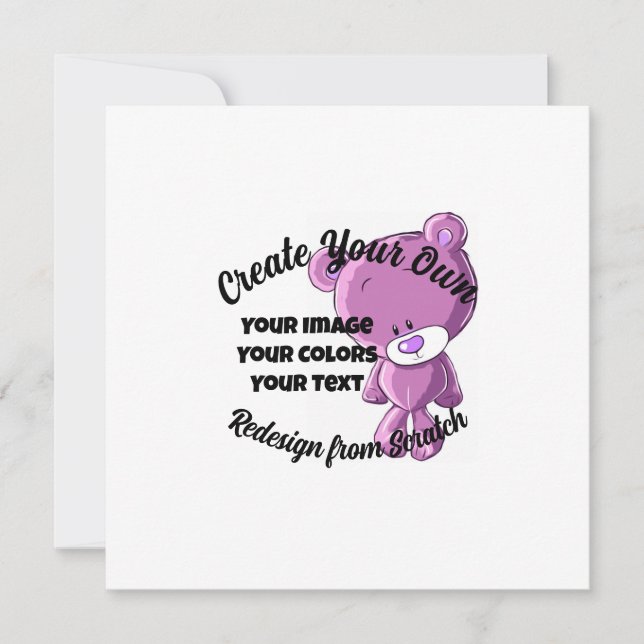 Create Your Own! - Card (Front)