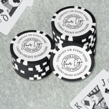 Create Your Own Casino Night Logo