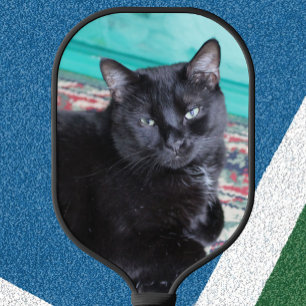 Create Your Own Cat Photo Cute Pickleball Paddle