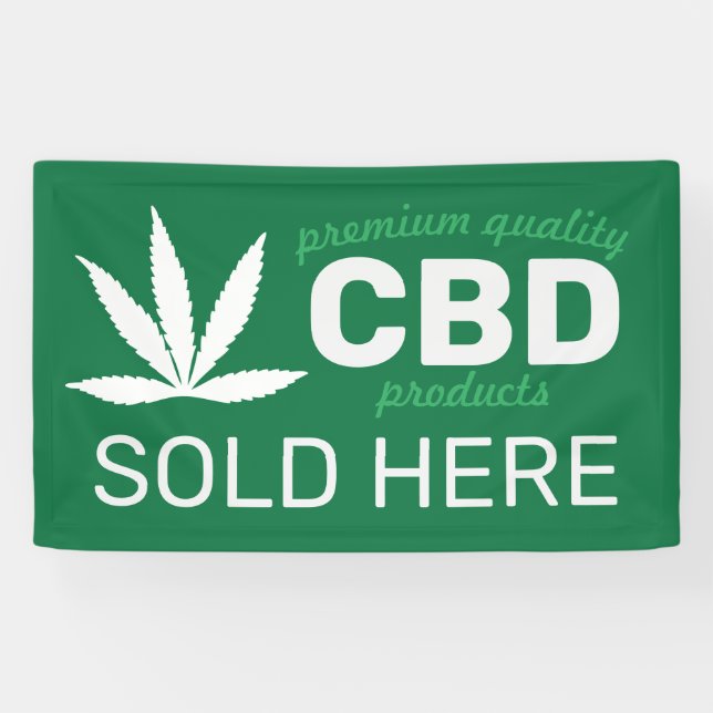 Create Your Own CBD Sold Here Banner (Horizontal)