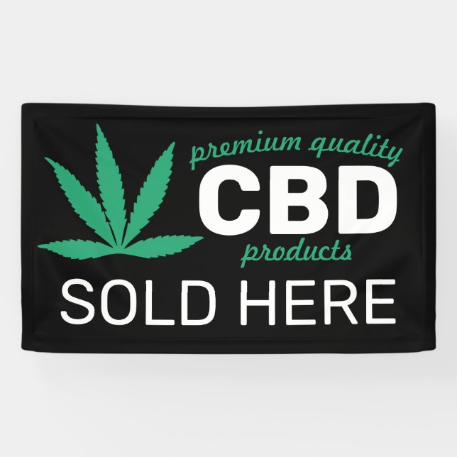 Create Your Own CBD Sold Here Banner (Horizontal)