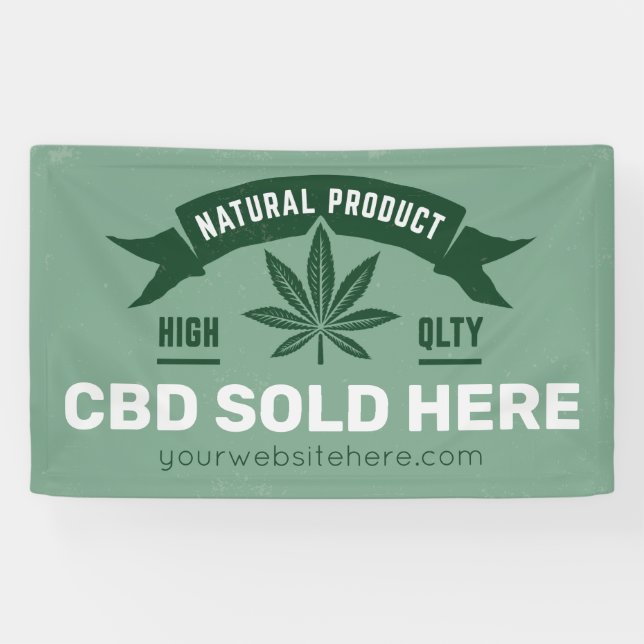 Create Your Own CBD Sold Here Banner (Horizontal)