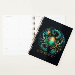 Create Your Own Celestial Cancer Zodiac Planner